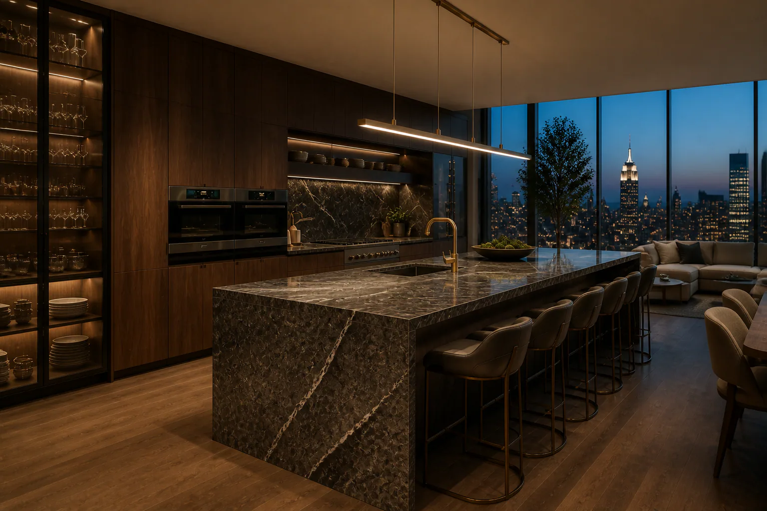 Milano Notte Italian kitchen design concept