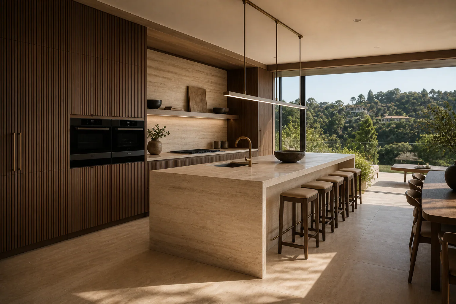Terra di Siena Italian kitchen design concept